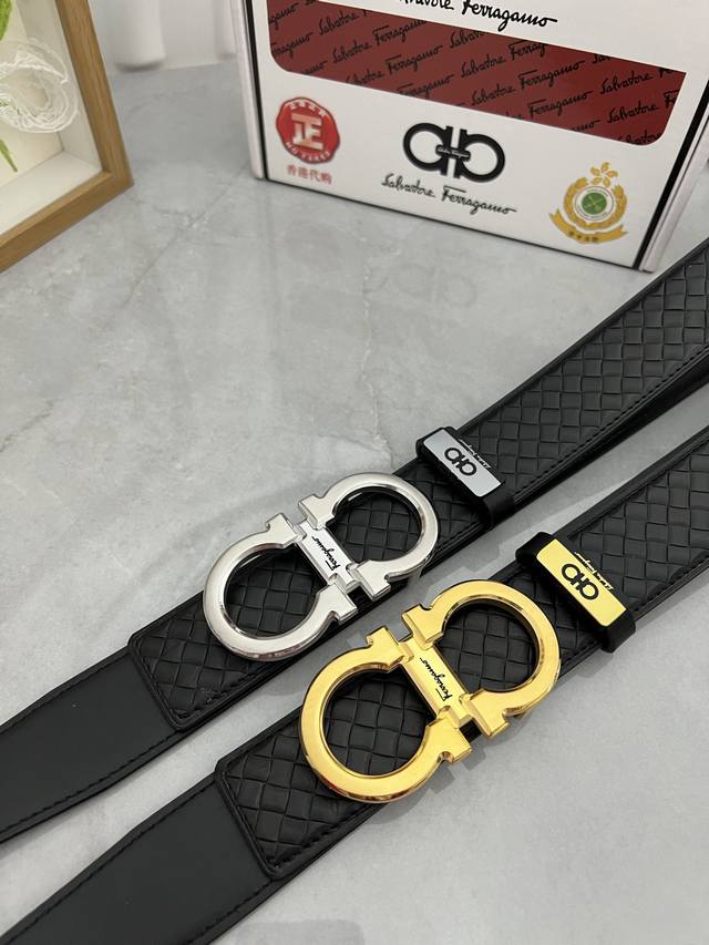 Product Name: Ferragamo Original Single Belt Material: 100% top-grain cowhide be