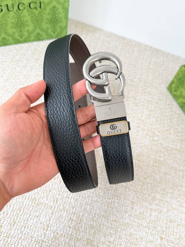 Product Name: Gucci Original Belt/Leather Bag Model: Hook buckle, pure copper ro Product Name: Gucci Original Belt/Leather Bag Model: Hook buckle, pure copper ro