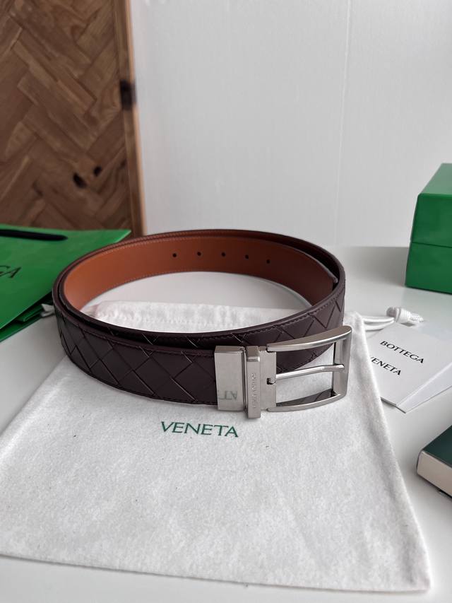 270--Bv 2026 Newest Men's Braided Belt, Double-sided Handmade Intreccio Large Ch 270--Bv 2026 Newest Men's Braided Belt, Double-sided Handmade Intreccio Large Ch