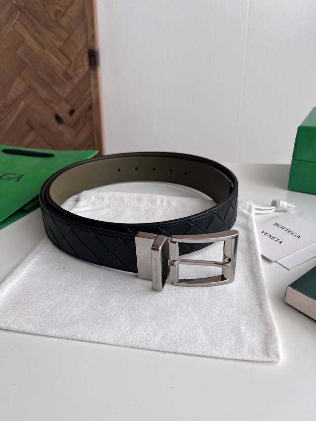 270--Bv 2026 Newest Men's Braided Belt, Double-sided Handmade Intreccio Large Gr 270--Bv 2026 Newest Men's Braided Belt, Double-sided Handmade Intreccio Large Gr