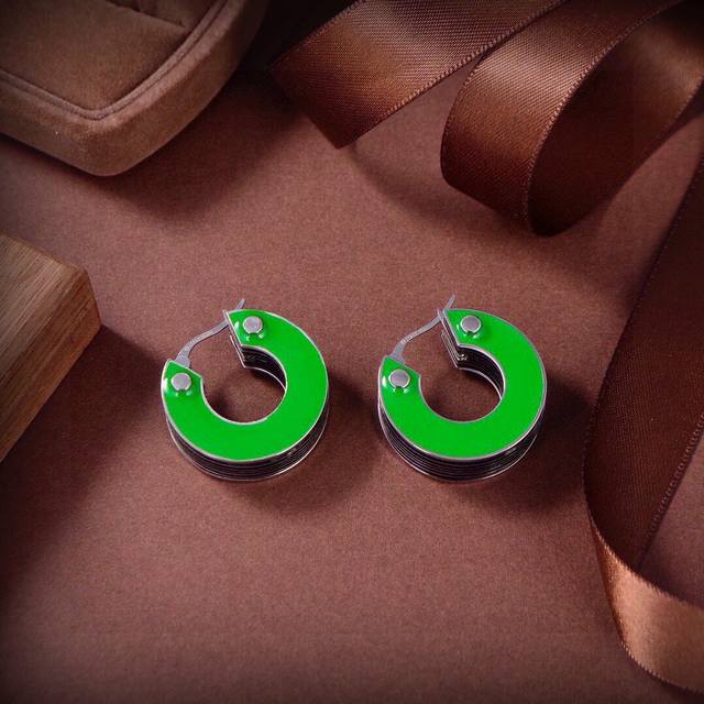 Bottega Venenta's new Bv earrings feature a unique and distinctive design that w