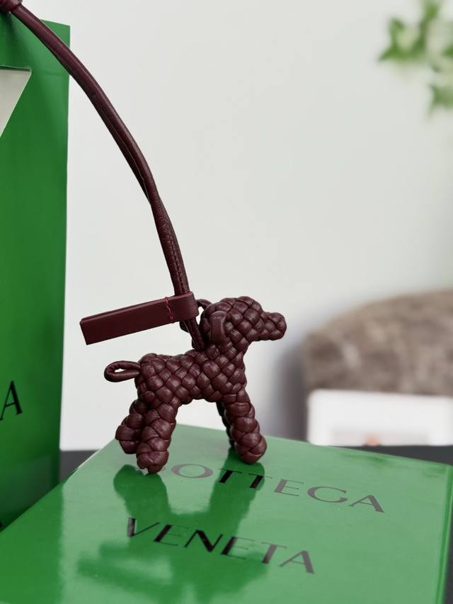 120 New Bottega Veneta puppy charm This Bottega Veneta woven puppy charm is enti