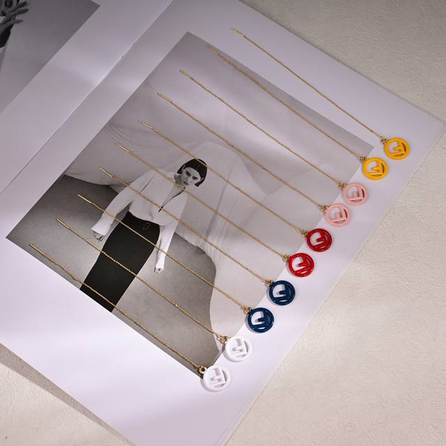Fendi Logo Earrings - High-end Custom Design, New Arrival! Simple, elegant, and