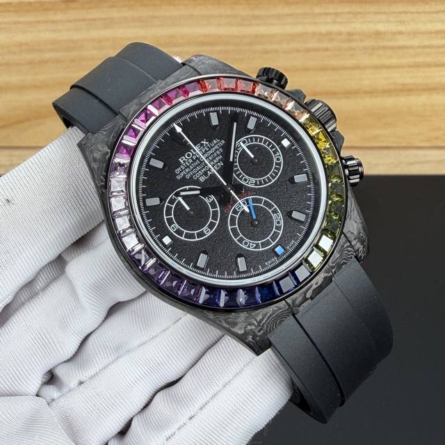 Set 2800 Blaken Top-of-the-line Upgrade | Rainbow Diamond Platinum Eye Rolex Day