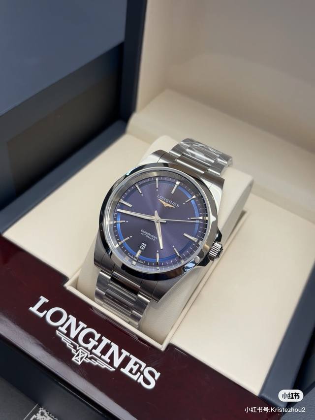 360 Longines Conquest Blue Dial The Longines Conquest Blue Dial truly lives up t