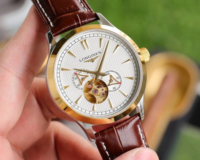590 Men's Beloved Flying Wheel Watch Latest: Longines Best Design Exclusive Firs
