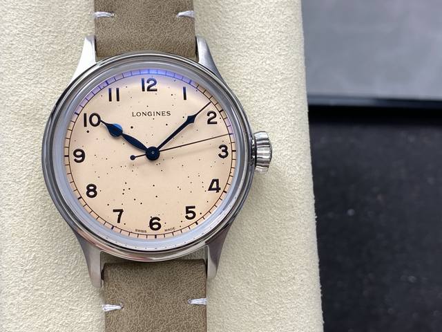 1630Mma Factory Longines Reissue Series PB2 "Little Freckles" Case: A 1:1 replic