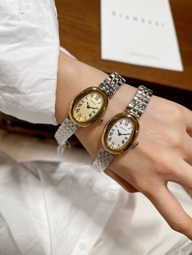220Cartier 浴缸系列 3件套pe11机芯 表盘23Mm