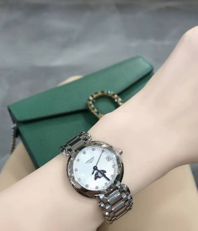I fell in love at first sight with the Longines Moonphase Diamond Watch (520 edi