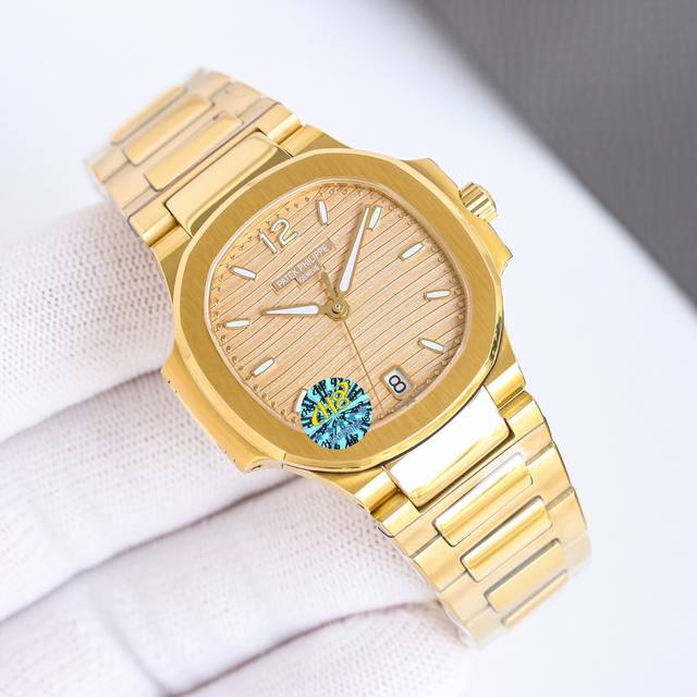 白壳1400 金壳1500 钻50 鹦鹉螺7118系列高颜值女表，金色高级又显白 超神之作 顶级版本 百达.翡丽运动优雅鹦鹉螺女款腕表pp9250强势来袭！欢迎