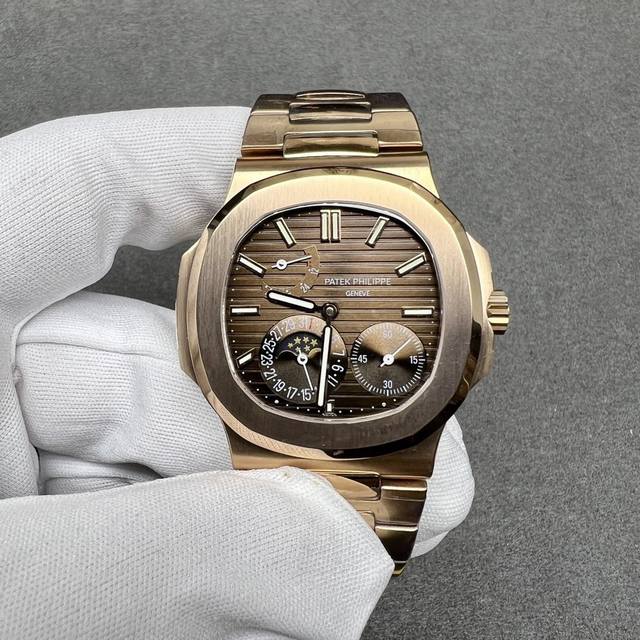 3250 Brand new Patek Philippe 5712Gr "King of Steel" makes its stunning debut! S 3250 Brand new Patek Philippe 5712Gr "King of Steel" makes its stunning debut! S