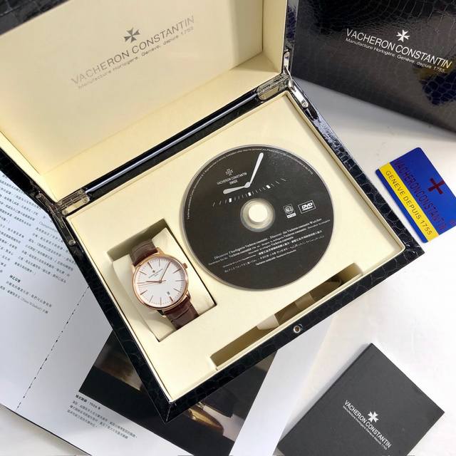 1690天花板 启强同款，温文尔雅 江诗丹顿 Vacheron Constantin 传承系列机械男表，高启强同款精湛来袭 机芯 搭载日本原装进口全新西铁城82