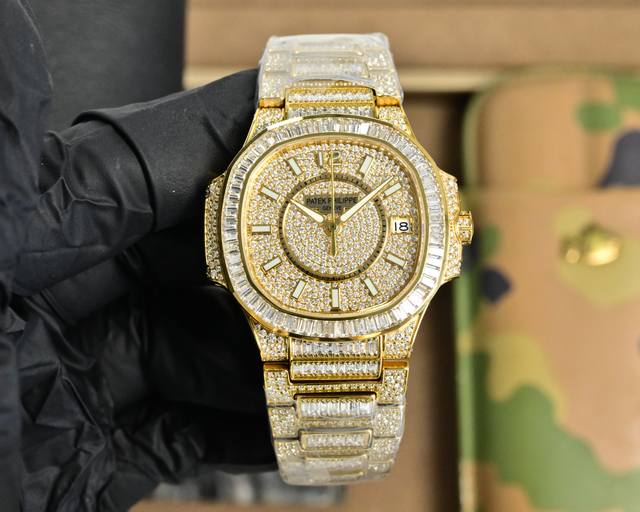 4940 New Arrival: Patek Philippe 7021 Ladies' Nautilus Full Diamond T-Brick Limi 4940 New Arrival: Patek Philippe 7021 Ladies' Nautilus Full Diamond T-Brick Limi
