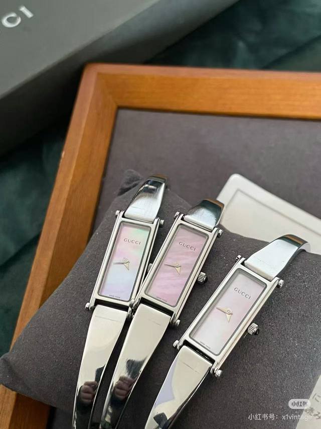 Gg440 Gucci Vintage 1500L bracelet watch. This is only one of 1500 pieces produc