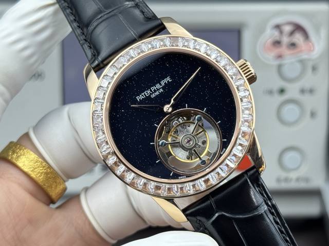 4420 introduces its entry-level 42mm manual-winding tourbillon watch. Both color