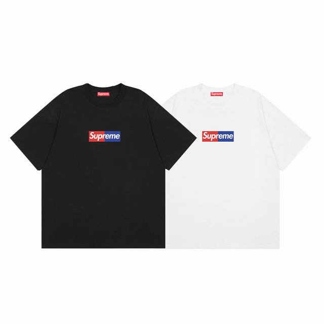 Supreme American Logo Summer Short-Sleeve T-Shirt Colors: White, Black Sizes: M,
