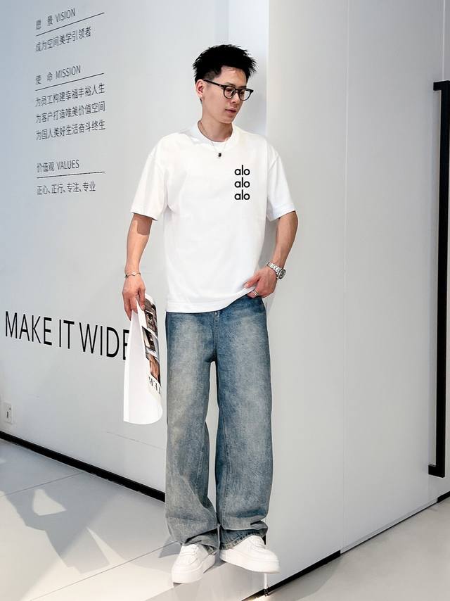 P90 Alo Spring/Summer New Arrival - Latest Style from Boutique - Short-Sleeve Cr