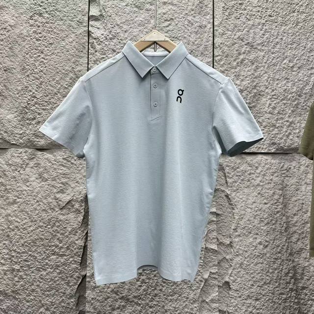 Radar New Arrival P80 On Men's Seamlessly Tapered Polo Collar Short-Sleeve T-Shi