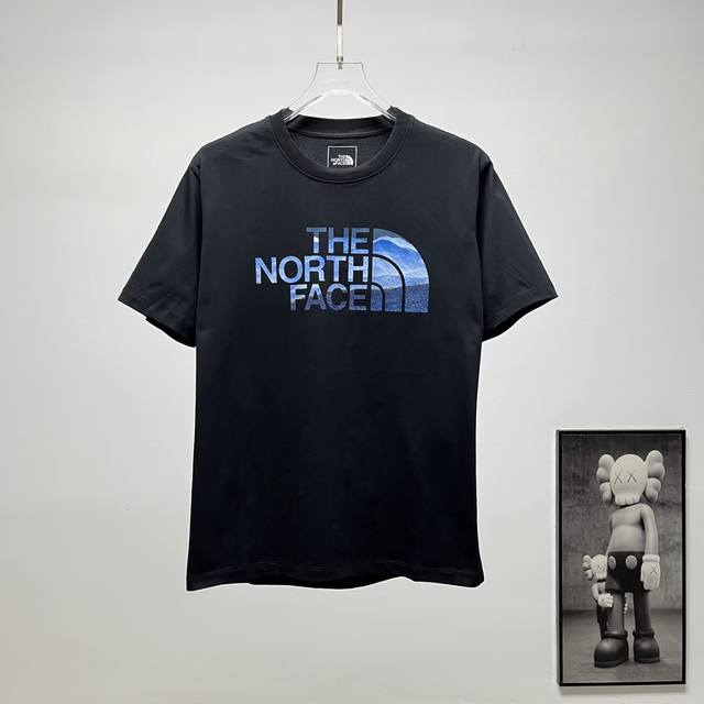 Terminal Supply 160 TnfThe North Face Large Logo Print Crew Neck Short-Sleeve T-