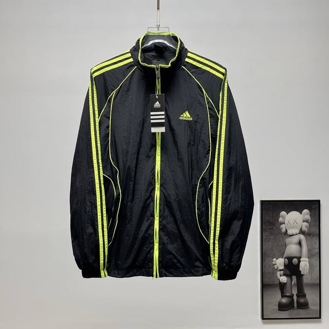 Terminal supply 200 AdidasAdidas Originals 5866# Stand Collar Jacket Size: M-XL