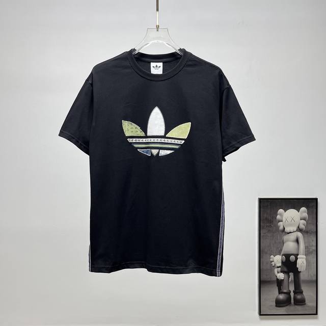 Terminal supply 140 AdidasAdidas Originals 5671# Embroidered Large Logo Short-sl