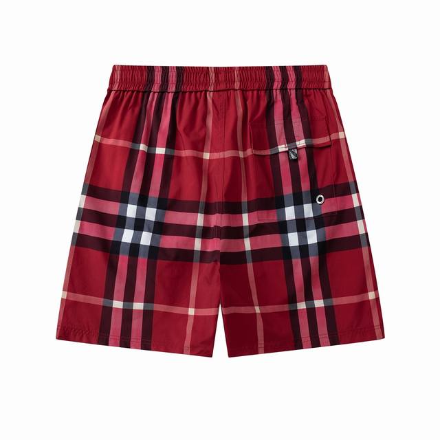 P110 Burberry Check Men's Beach Casual Shorts The most comfortable shorts ever a P110 Burberry Check Men's Beach Casual Shorts The most comfortable shorts ever a
