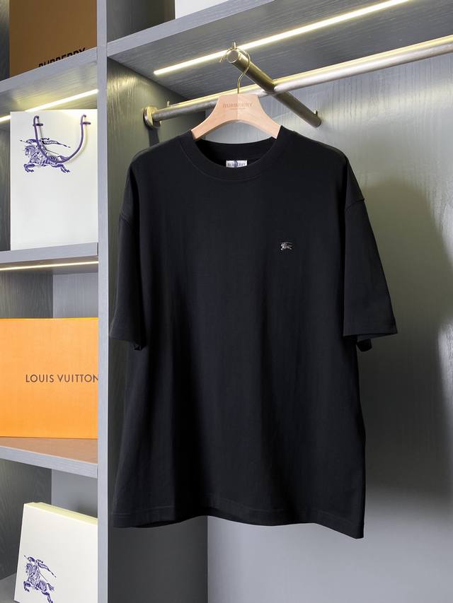 P120 Metal Equestrian Knight Logo Cotton Short-Sleeve T-Shirt - Bur's top-sellin