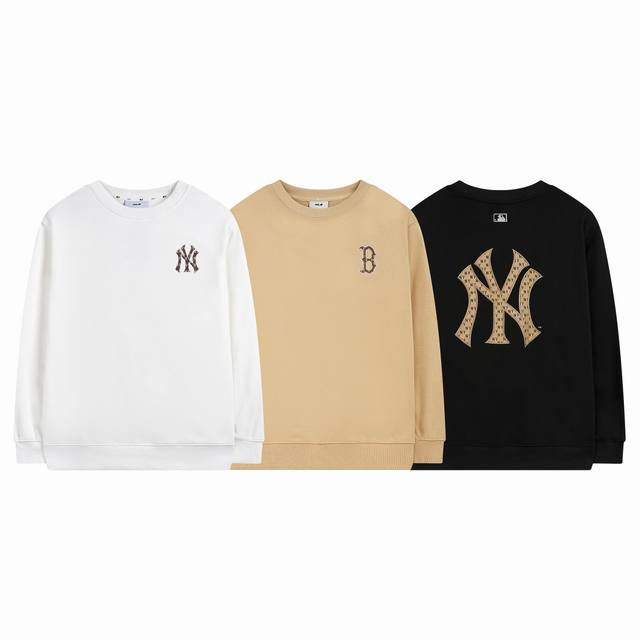 P90 Mlb Unisex Retro Monogram Logo Pullover Sweatshirt, Casual Trendy Autumn 202 P90 Mlb Unisex Retro Monogram Logo Pullover Sweatshirt, Casual Trendy Autumn 202