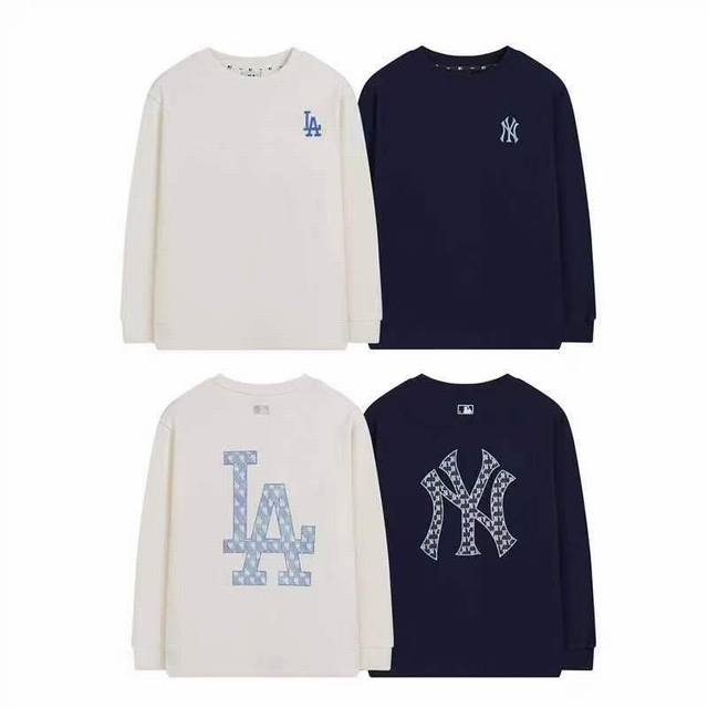 P90 Mlb Unisex Couple Monogram Series Sporty Casual Large Logo Autumn/Winter New P90 Mlb Unisex Couple Monogram Series Sporty Casual Large Logo Autumn/Winter New