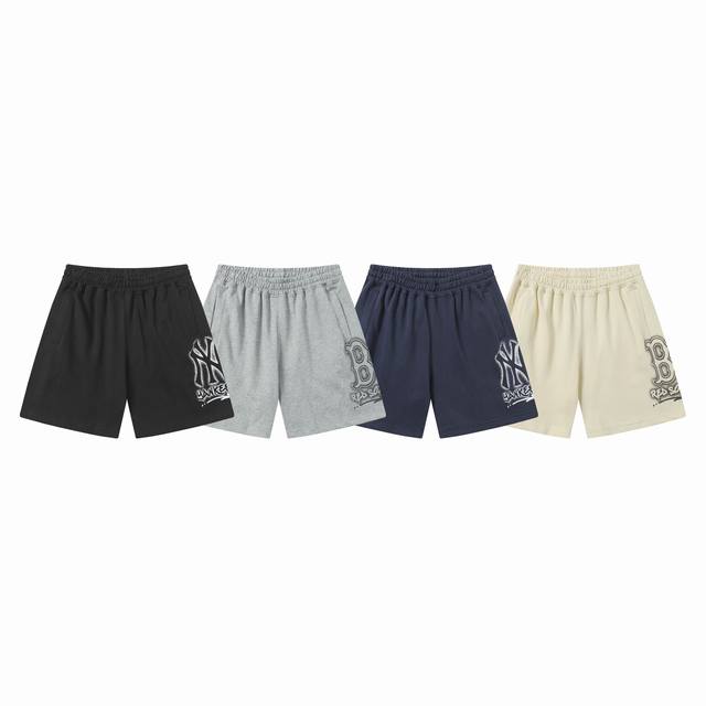 P90Mlb Eye-catching Logo on the Side, Stylish Casual Shorts, Spring/Summer 2025 P90Mlb Eye-catching Logo on the Side, Stylish Casual Shorts, Spring/Summer 2025