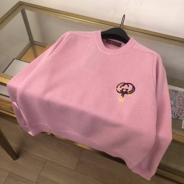 410 Gucci Exclusive Dewu Version Gucci Year of the Horse Crew Neck Knit Sweater