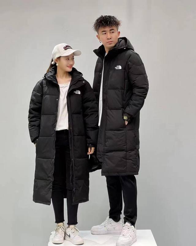 Price: 220 6982 The North Face down jacket 90% white duck down Black White M-3XL