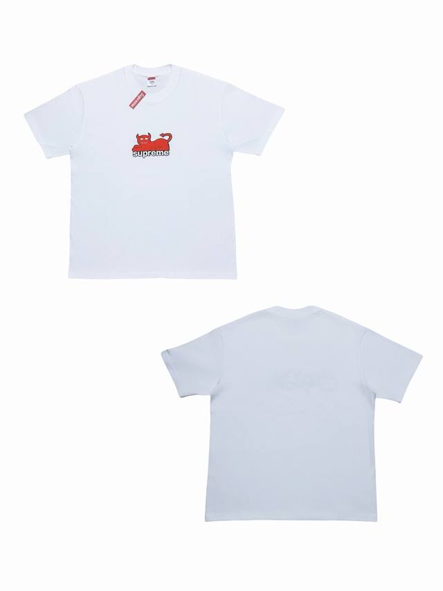 Su122#P50 Supreme X Toy Machine Collaboration Ss24 Short-Sleeve T-Shirt with L-S