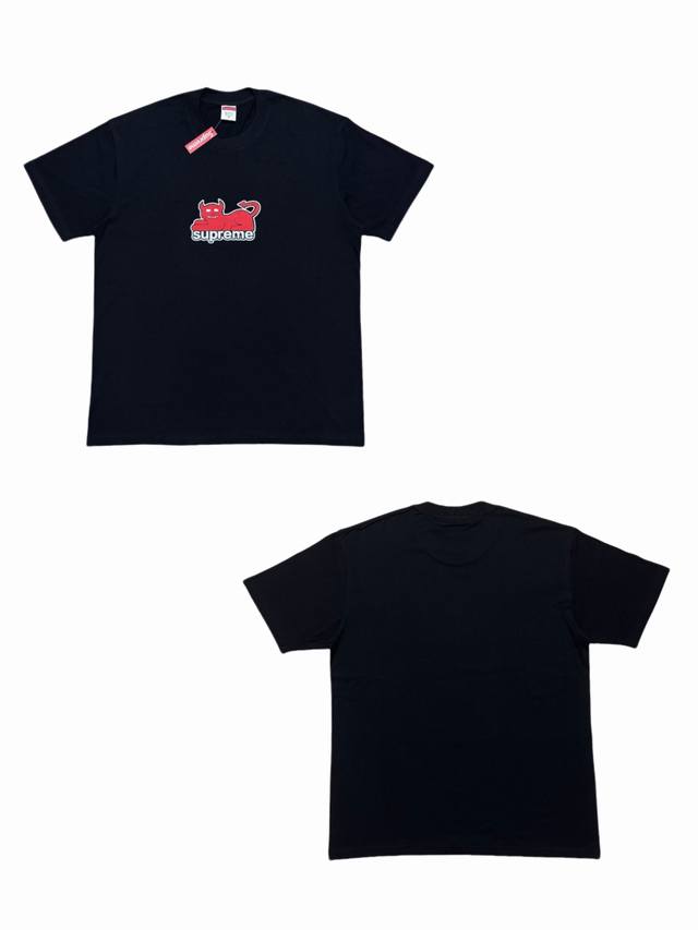 Su121#P50 Supreme X Toy Machine Collaboration Ss24 Short-Sleeve T-Shirt with L-S