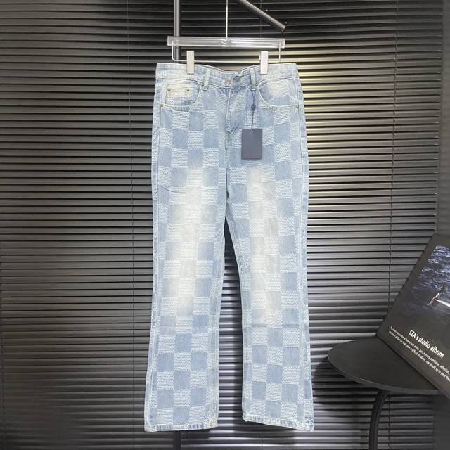 Special Price 110 Long-term Stock Available Louis Vuitton Checkered Zipper Side