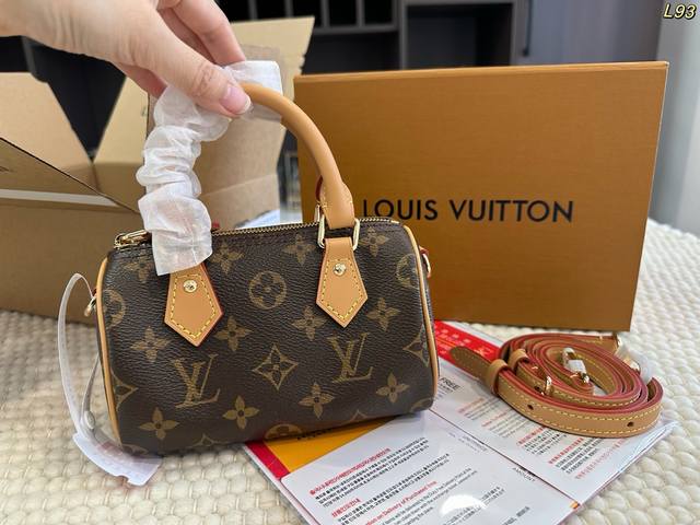 钢五金P200 折叠盒飞机盒 变码芯片 Size: 16Cm Lv 新款 Nano16 枕头包 Lv 新款系列 枕头包 手袋,全网首发 Lv Speedy Na