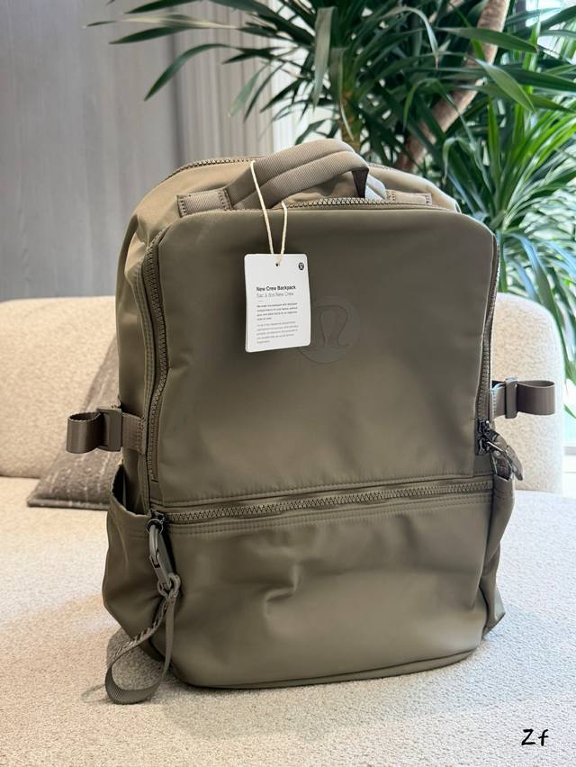 P290 Lululemon New Crew Backpack 22L Yoga Backpack Student Laptop Bag Travel Hik