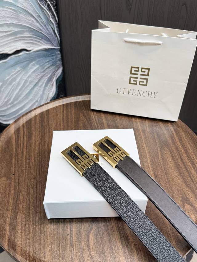 Upgraded version 220 Givenchy belt!! High-quality all-steel belt, original cowhi