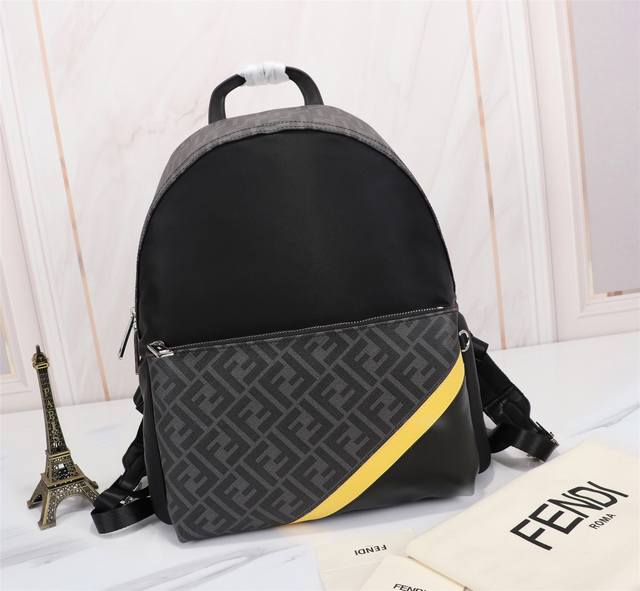 520. Original chip version. Brand: Fendi. Style number: PVC yellow backpack. Ite