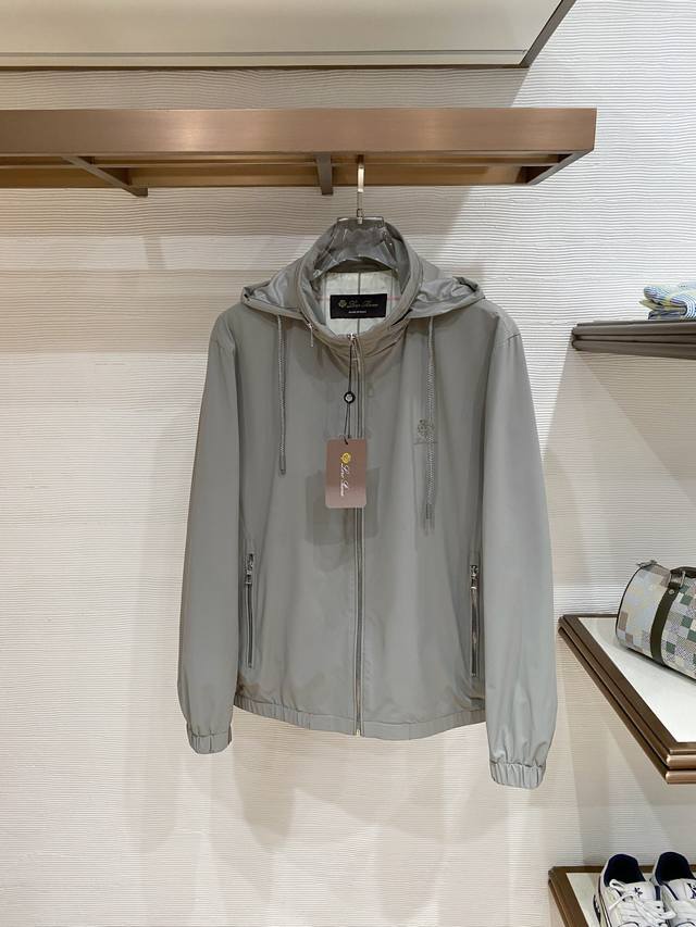 Xx P420Lp 26 Men's Hooded Jacket Series Mulberry Silk Acetate Fabric, High-End C