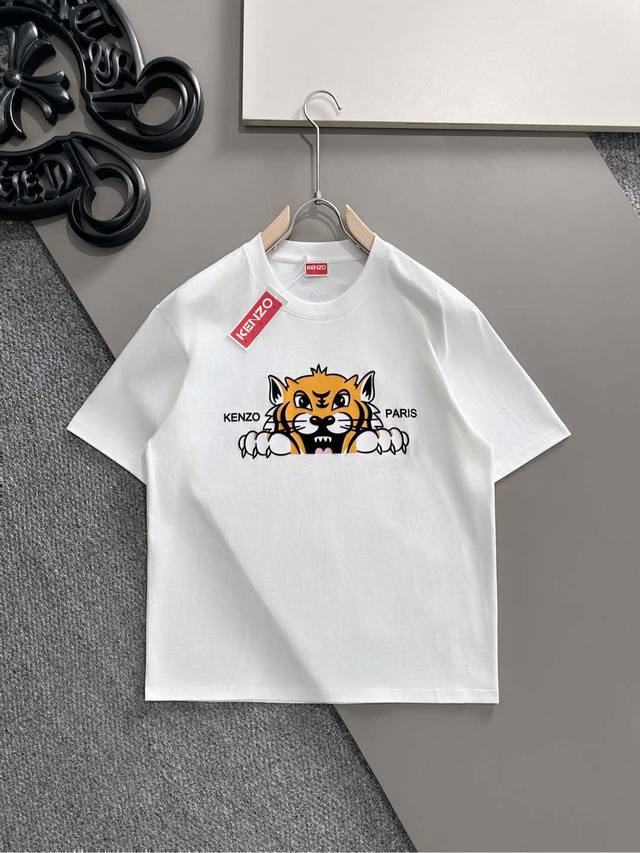 Yqx P220 Kenzo 2026 Spring/Summer New Arrival - Latest Short-Sleeve Crew Neck T-