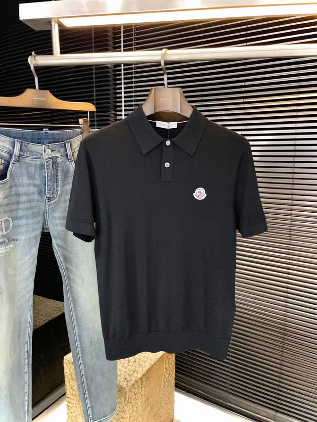 P390 Monch - Monch's latest 2026 Spring/Summer Polo short-sleeved shirt, made wi