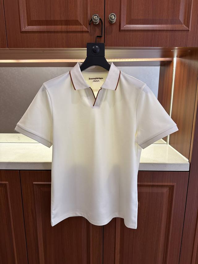 Zz New arrival for Spring/Summer 2026: Short-sleeved polo shirt with a turn-down