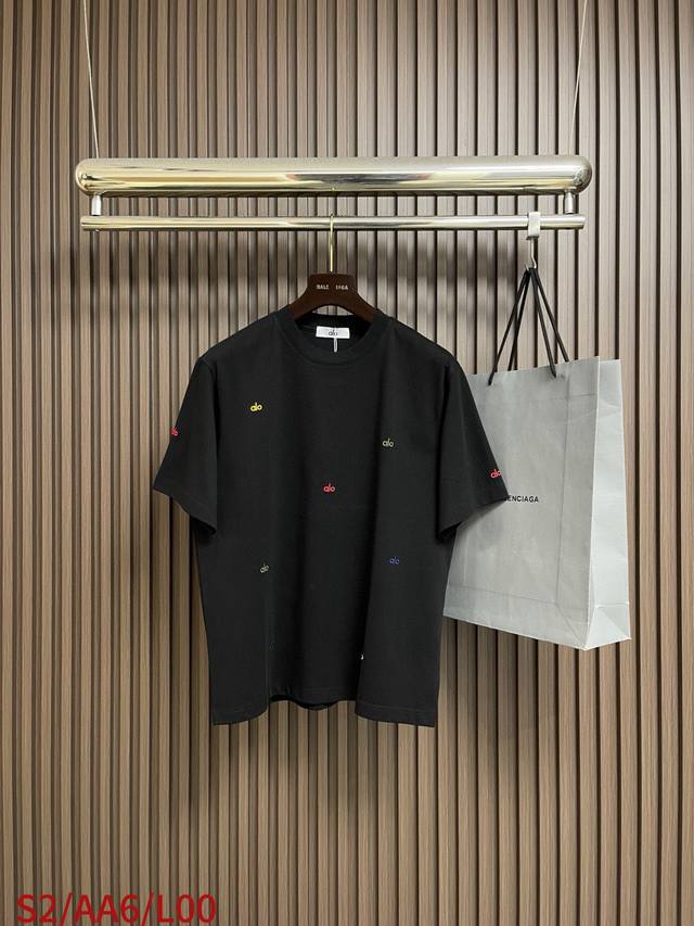 P180Alo 2026Ss Early Spring New Short-Sleeve T-Shirt. This 280G classic T-shirt