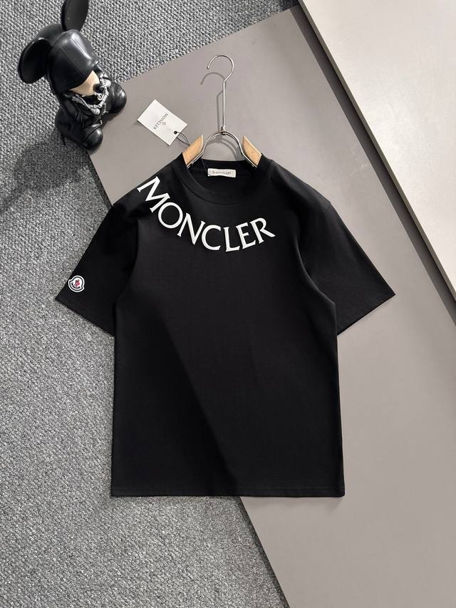 P160 Moncler 2026 Spring/Summer New Arrival, Mercerized Cotton Short-Sleeve T-Sh P160 Moncler 2026 Spring/Summer New Arrival, Mercerized Cotton Short-Sleeve T-Sh