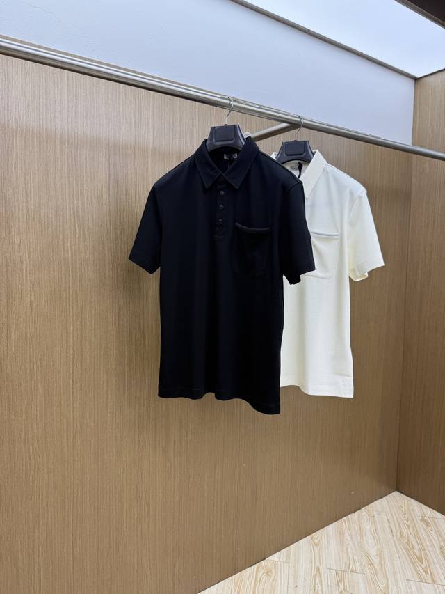 早春P260 Mon 高级定制 26Ss春夏新款翻领Polo短袖T恤 原版定制 面料选用进口珠地棉 轻薄透气 上身丝滑舒适 高端大气经典百搭 码数：48-56