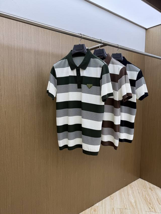 Early Spring P300 Pd High-end Custom 26SS Spring/Summer New Polo Short-sleeve T-