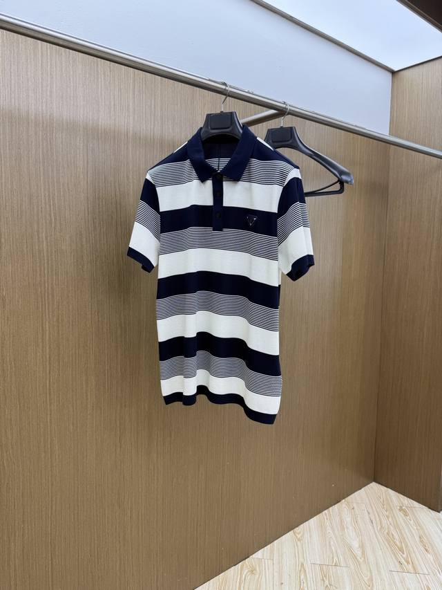 Early Spring P300 Pd High-end Custom 26SS Spring/Summer New Polo Short-sleeve T-