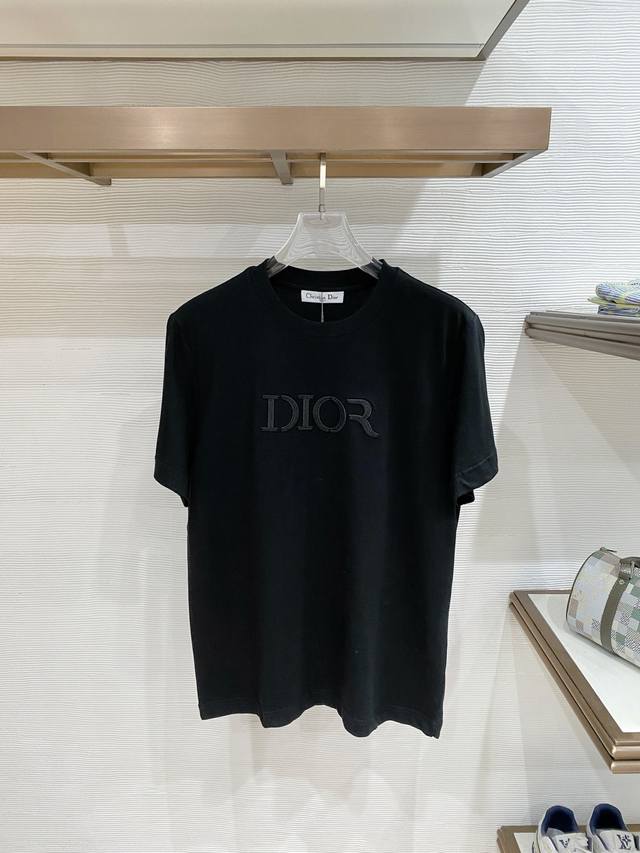 P160 Dior 26Fw Spring/Summer New Arrival - Latest Boutique Short-Sleeve Crew Nec