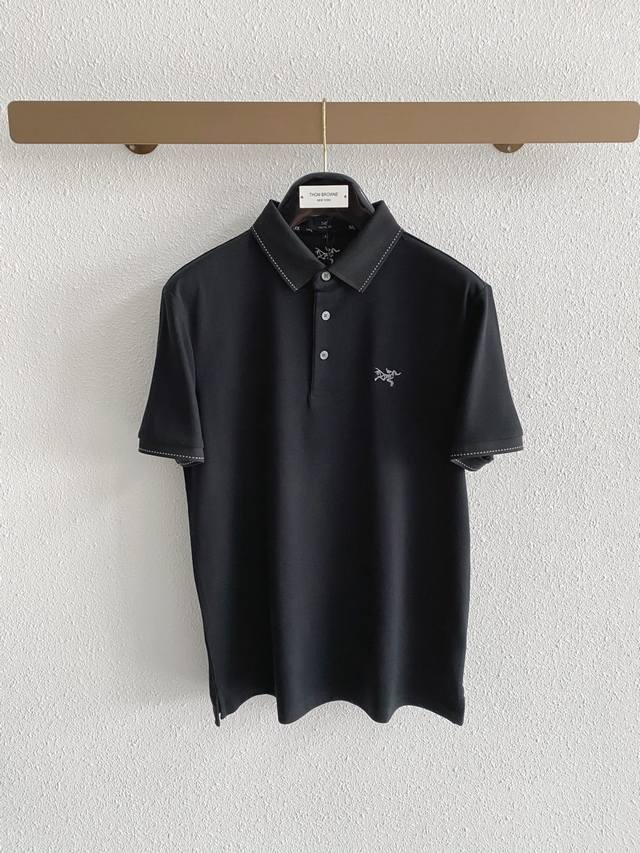 New Arrival P230 Arc'teryx 2026Ss Summer New Letter Logo Men's Polo Shirt! A cla